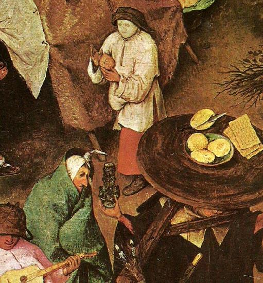 Pieter Bruegel detalj fran fastlagens strid med fastan China oil painting art
